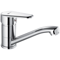 Смеситель для раковины без донного клапана Lemark Point LM0307C