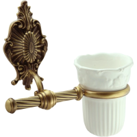 Стакан для зубных щеток Migliore Elisabetta 16985 цвет бронза