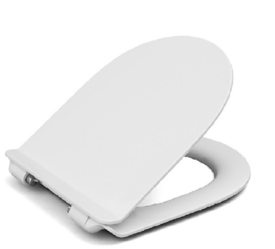 сиденье для унитаза roca the gap 801472001, белое, петли хром