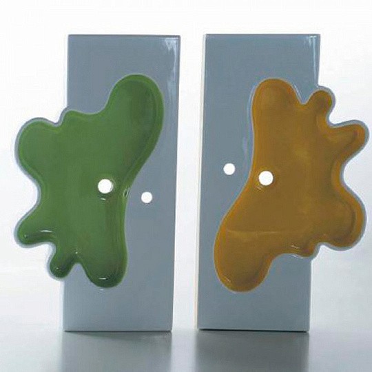 раковина накладная/полувстраиваемая disegno ceramica splash sh10056101 green