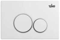 Клавиша для инсталляции Timo Kulo FP-001W белая глянцевая