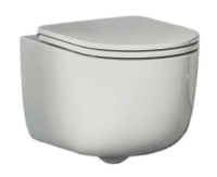 Унитаз Hatria Futura Y9BA01/Y9AQ01 подвесной, безободковый, слив Vortex, с сиденьем, белый