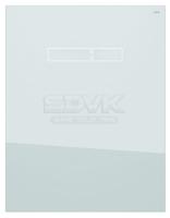 Панель для инсталляции TECE TECElux 9650002 с сенсорным блоком управления sen-Touch, стеклянная, стекло белое