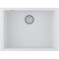 Кухонная мойка Paulmark Acrystone Neo Classic White PM966044-WH 60x43,5 см, белый