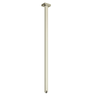 Излив Gessi Rettangolo 20099#720 для раковины, потолочный, 160 см, Nickel PVD (никель)