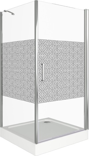 душевой уголок good door fantasy cr-90-f-ch 90×90