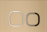 Клавиша для инсталляции Grossman Cosmo 700.K31.02.310.310 для унитаза, пластик, матовое золото