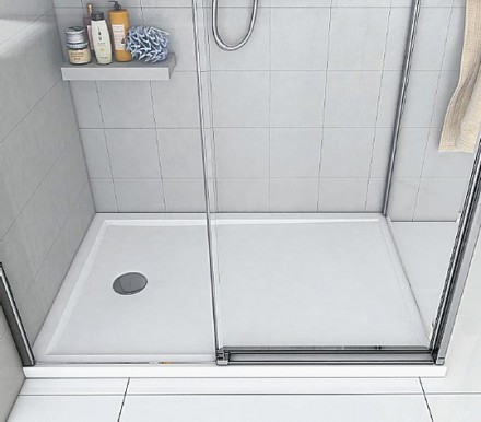 душевой поддон из искусственного камня акватон калифорния 120×90 1a714336ca010 белый