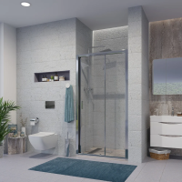 Душевая дверь в нишу Niagara Nova NG-62-12A 120 см цвет хром