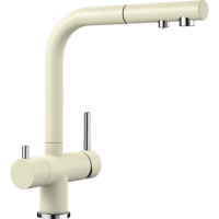 Смеситель Blanco Fontas-S II Silgranit 525202 для кухни, с подключением к фильтру, цвет жасмин