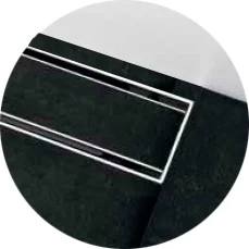 основа для плитки tece tecedrainline "plate ii" 600972: прямая, нержавеющая сталь, 90 см, глянец
