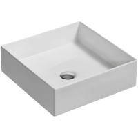 Раковина Jacob Delafon Delta E90011-0 накладная 39x39 см, белая