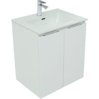 Тумба под раковину Aquanet Алвита New 60 277522 подвесная Белая матовая