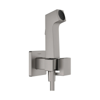 Гигиенический душ Hansgrohe Bidette 1jet E 29233340 со смесителем, черный хром матовый