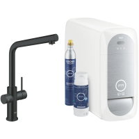 Смеситель для кухни Grohe Blue Home 31454KS1 с фильтром, черный бархат Смеситель для кухни Grohe Blue Home 31454KS1 с фильтром, черный бархат