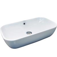 Раковина в ванную накладная 61 см CeramaLux 9217 белая