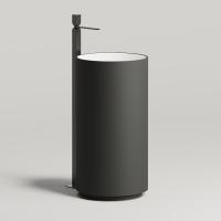 Salini Salini Armonia Раковина напольная 45х45х85см, без отв. под смес, без перелива, материал: S-Stone, цвет: RAL9011