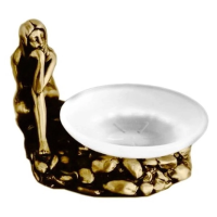 Мыльница настольная бронза Art&Max Juno AM-0071C-B