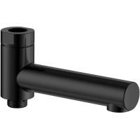 Излив для смесителя AQUAme AQM8301MB 127 мм, черный матовый