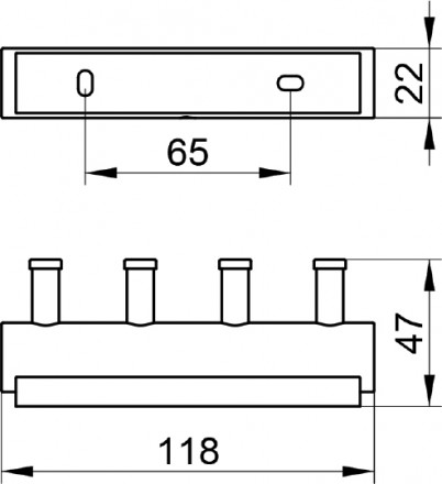 Крючок Keuco Plan 14913 010000 хром