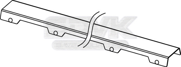 решетка tece tecedrainline steel ii 601282 ,нержавеющая сталь,полированная