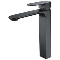 Смеситель для раковины WasserKRAFT Elbе 7403H черный матовый