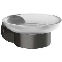 Мыльница Aqueduto Ponto PON0345 оружейная сталь