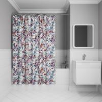 Штора для ванной IDDIS Base BX05P18i11 200x180 см, Полиэстер