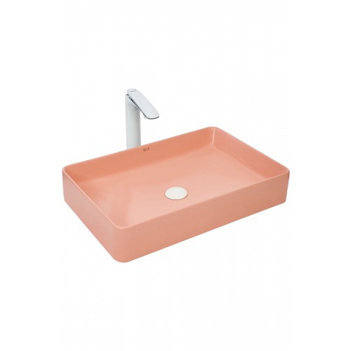 Раковина в ванную накладная WeltWasser Elbach 2174 MP 10000004510 60x40.5 см, цвет розовая матовая