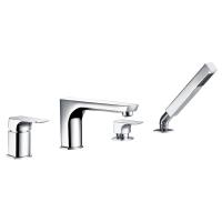 Смеситель на борт ванны WasserKRAFT Salm 2755 цвет хром