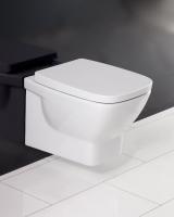 Унитаз подвесной безободковый BelBagno Lago BB128CH, без сиденья, цвет белый