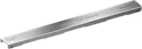 Решетка TECE TECEdrainline "quadratum" 601250: прямая, нержавеющая сталь, 120 см, глянцевая