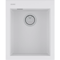 Кухонная мойка Paulmark Acrystone Decoration White PM934150-WH 41x50 см, белый