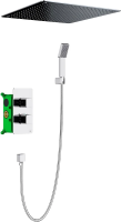 Душевой комплект Timo Petruma SX-5029/00SM С ВНУТРЕННЕЙ ЧАСТЬЮ, с термостатом, хром