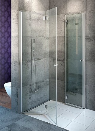 душевой уголок radaway eos kdd-b 100x90 прозрачное стекло