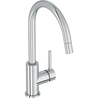 Смеситель для кухни Jacob Delafon Edouard E23308-CP, хром, с выдвижным изливом