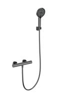 Смеситель для душа с термостатом WONZON & WOGHAND, темный графит (WW-B3013-A-BGG)