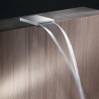 Каскадный излив Bossini Mak E86906.030, 96х118см., латунь. цвет: хром