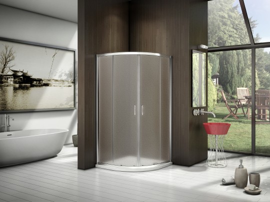 душевой уголок good door latte r-100-g-we