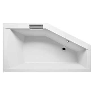 акриловая ванна riho geta 170х90 l b032010005 (bd4900500000000) без гидромассажа