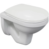 Унитаз подвесной Berges Gamma 081115 с сиденьем микролифт, белый