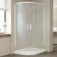 Душевой уголок Vegas Glass ZS-F 100*90 01 10 профиль белый, стекло сатин Душевой уголок Vegas Glass ZS-F 100*90 01 10 профиль белый, стекло сатин