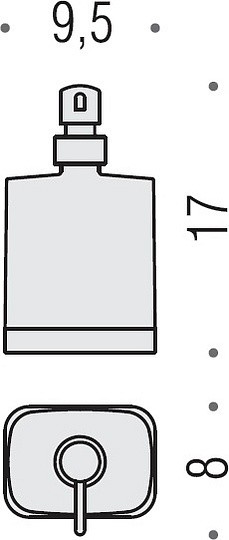 Дозатор для мыла Colombo Design Time W4280.000