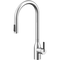 Смеситель для кухни Paulmark UNIVERSAL Un213880-CR, с выдвижным изливом, цвет хром Смеситель для кухни Paulmark UNIVERSAL Un213880-CR, с выдвижным изливом, цвет хром