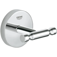 Крючок двойной Grohe BauCosmopolitan 40461001 двойной, для ванны, хром