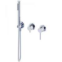 Смеситель для душевой системы встраиваемый WONZON & WOGHAND, хром (WW-838017-CR)