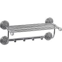 Полотенцедержатель с крючками ART&MAX BAROCCO CRYSTAL AM-2032-Cr-C