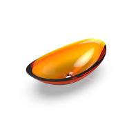 Раковина накладная 58.1x33.см Knief Charm Shape 70204060 цвет: Citrin # 060
