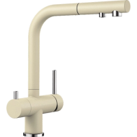 Смеситель Blanco Fontas-S II Silgranit 525203 для кухни, с подключением к фильтру, цвет шампань