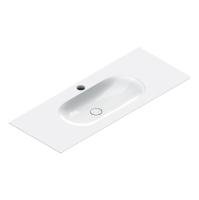 Раковина Catalano Sfera консоль 125x50 см, с 1 отв., белый глянцевый